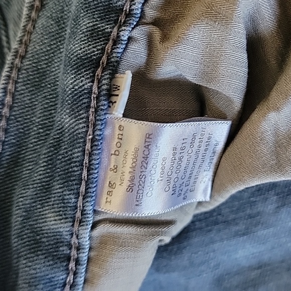 Rag and Bone fit 1 skinny jeans size 31x32 - Picture 4 of 7